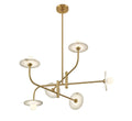 LIB & CO, TERAMO 6 LIGHT LED CHANDELIER, CHANDELIER LIGHT