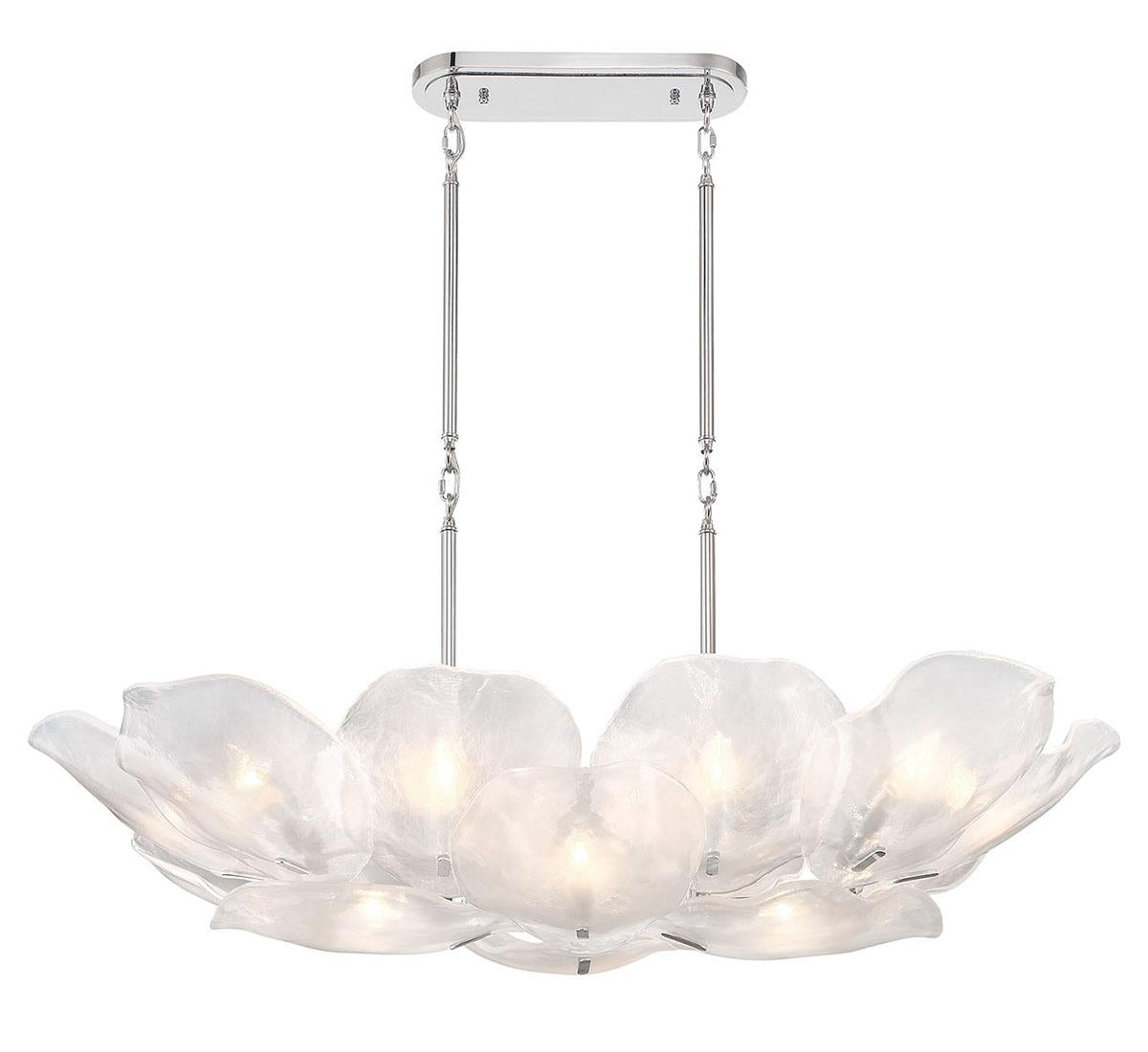 LIB & CO, CORATO 14 LIGHT ISLAND CHANDELIER, CHANDELIER LIGHT