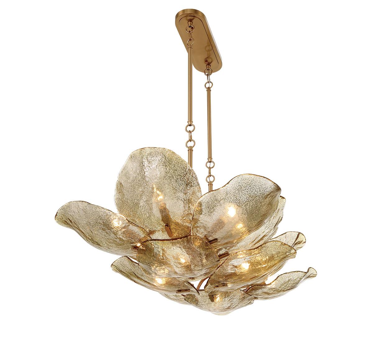 LIB & CO, CORATO 14 LIGHT ISLAND CHANDELIER, CHANDELIER LIGHT