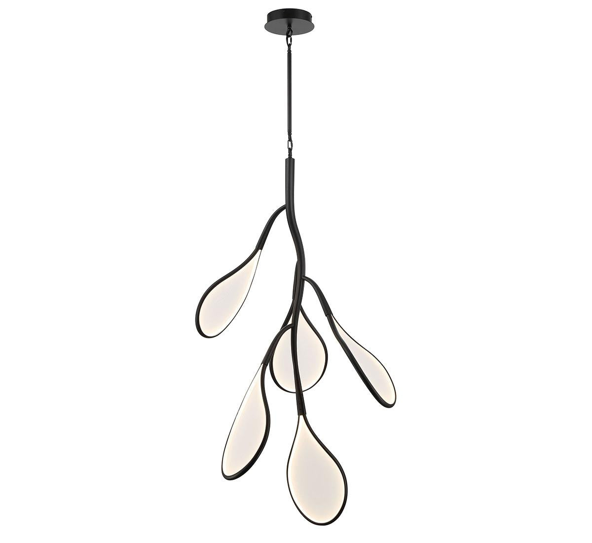 LIB & CO, VOLARE 5 LIGHT LED CHANDELIER, CHANDELIER LIGHT