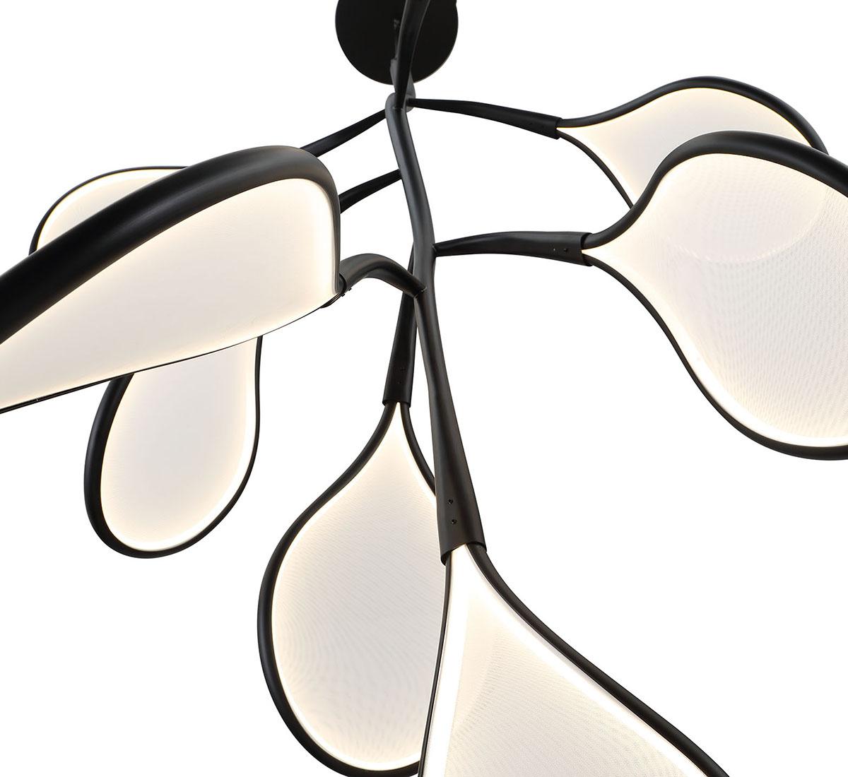 LIB & CO, VOLARE 8 LIGHT LED GRAND CHANDELIER, CHANDELIER LIGHT