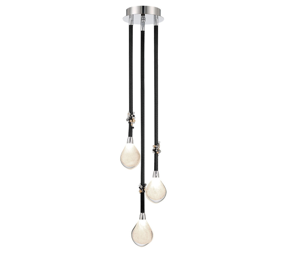 LIB & CO, BELLISSIMA 3 LIGHT LED PENDANT, PENDANT LIGHT