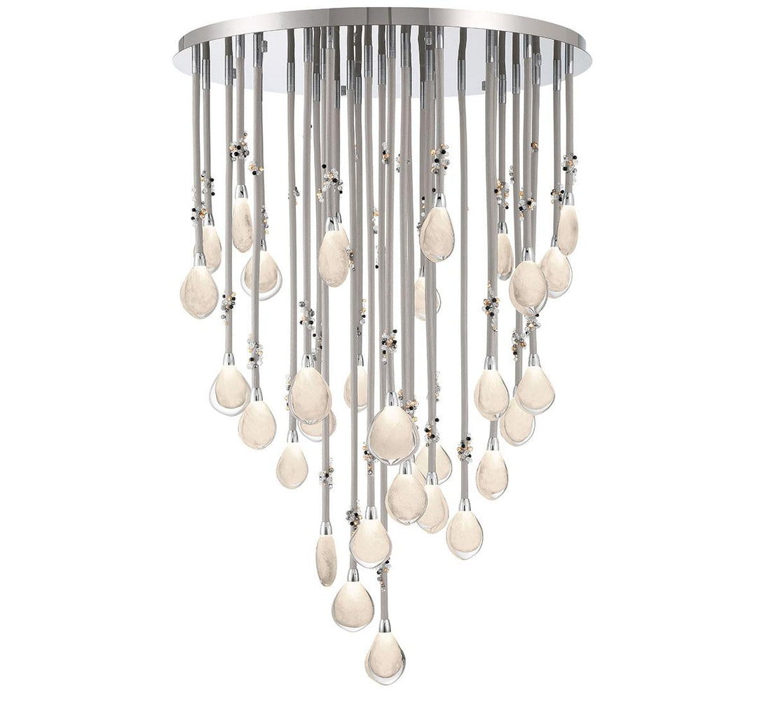 LIB & CO, BELLISSIMA 32 LIGHT LED GRAND CHANDELIER, CHANDELIER LIGHT