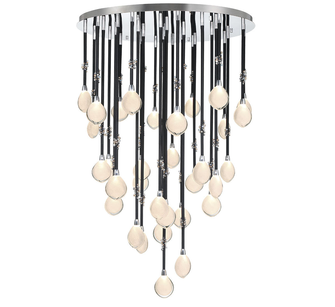 LIB & CO, BELLISSIMA 32 LIGHT LED GRAND CHANDELIER, CHANDELIER LIGHT