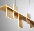LIB & CO, AFFILATO 6 LIGHT LINEAR LED CHANDELIER, CHANDELIER LIGHT