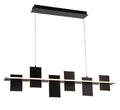 LIB & CO, AFFILATO 6 LIGHT LINEAR LED CHANDELIER, CHANDELIER LIGHT