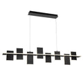 LIB & CO, AFFILATO 8 LIGHT LINEAR LED CHANDELIER, CHANDELIER LIGHT