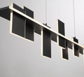 LIB & CO, AFFILATO 8 LIGHT LINEAR LED CHANDELIER, CHANDELIER LIGHT