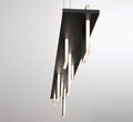 LIB & CO, AFFILATO 8 LIGHT LINEAR LED CHANDELIER, CHANDELIER LIGHT