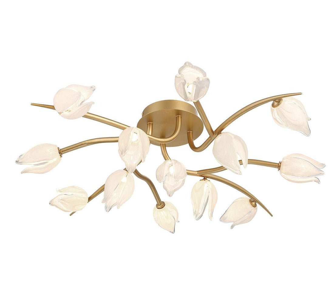 LIB & CO, BELLUNO 13 LIGHT LED CEILING MOUNT, FLUSH MOUNT CEILING LIGHTS