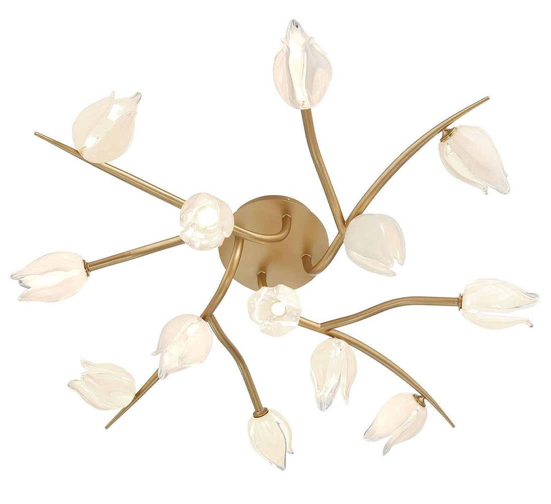 LIB & CO, BELLUNO 13 LIGHT LED CEILING MOUNT, FLUSH MOUNT CEILING LIGHTS