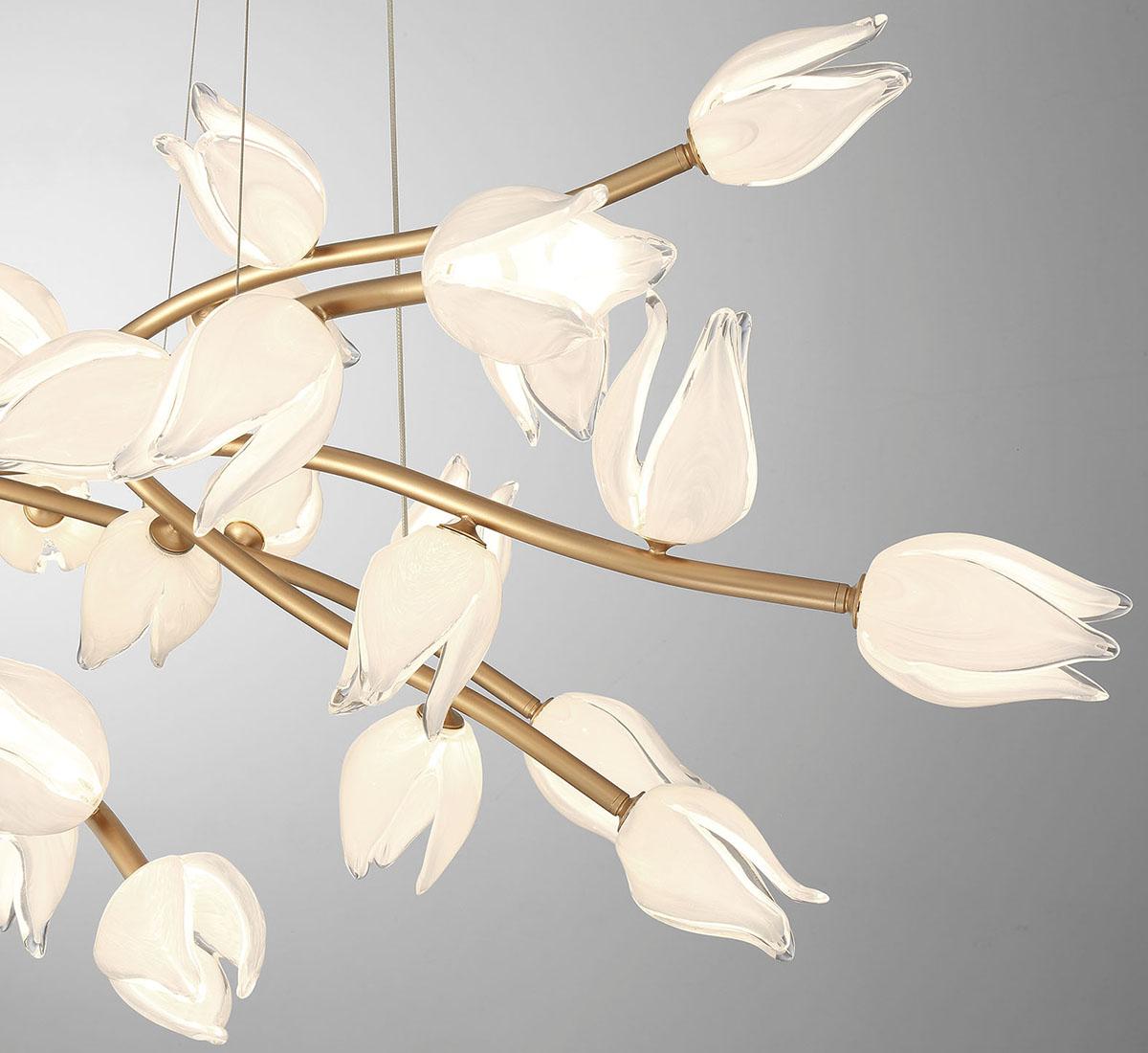 LIB & CO, BELLUNO 29 LIGHT LED CHANDELIER, CHANDELIER LIGHT