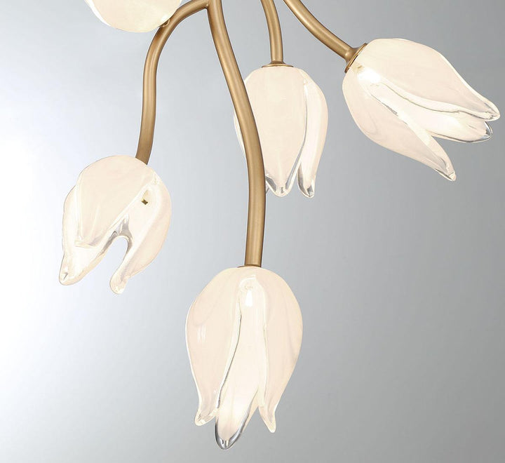 LIB & CO, BELLUNO 5 LIGHT LED PENDANT, PENDANT LIGHT
