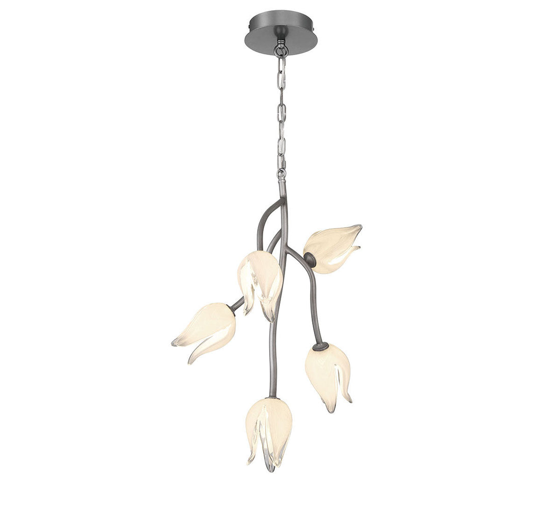 LIB & CO, BELLUNO 5 LIGHT LED PENDANT, PENDANT LIGHT