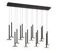 LIB & CO, PIATTO 16 LIGHT LINEAR LED CHANDELIER, CHANDELIER LIGHT