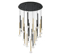 LIB & CO, SOFFIO 25 LIGHT ROUND LED CHANDELIER, CHANDELIER LIGHT
