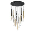LIB & CO, SOFFIO 25 LIGHT ROUND LED CHANDELIER, CHANDELIER LIGHT