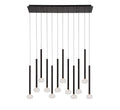 LIB & CO, SOFFIO 12 LIGHT LINEAR LED CHANDELIER, CHANDELIER LIGHT