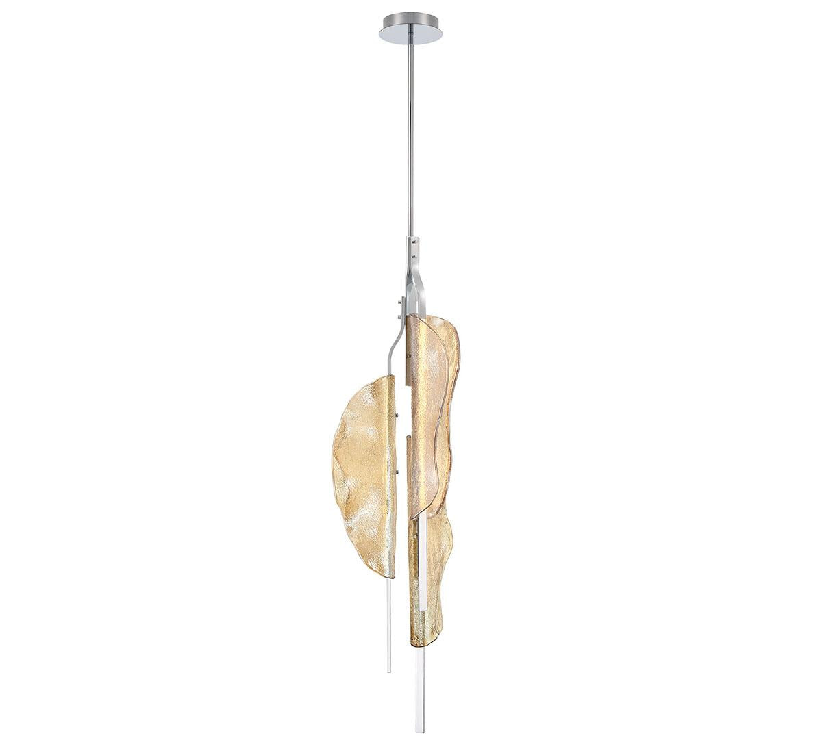 LIB & CO, SAVONA 3 LIGHT LED CHANDELIER, PENDANT LIGHT