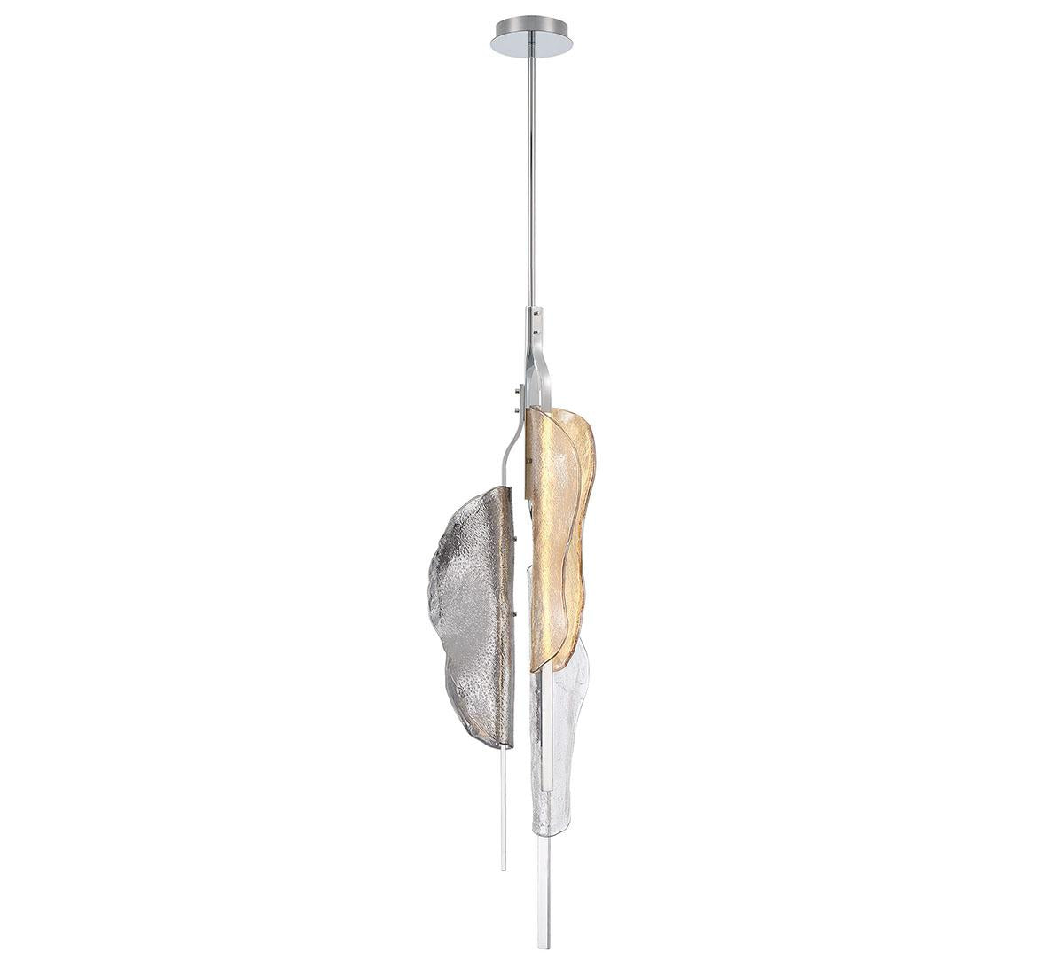 LIB & CO, SAVONA 3 LIGHT LED CHANDELIER, PENDANT LIGHT