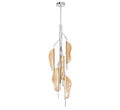 LIB & CO, SAVONA 6 LIGHT LED GRAND CHANDELIER, PENDANT LIGHT