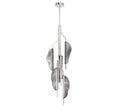 LIB & CO, SAVONA 6 LIGHT LED GRAND CHANDELIER, PENDANT LIGHT