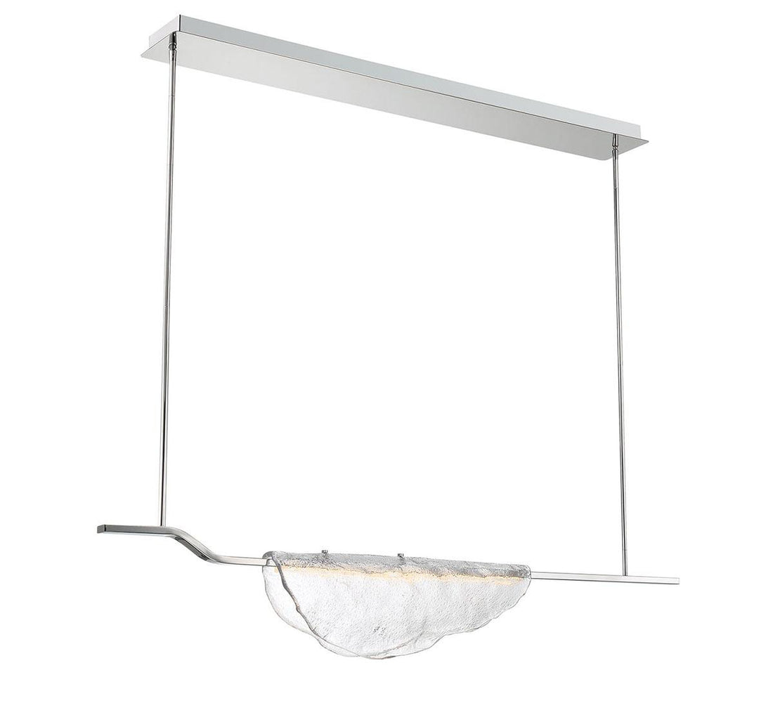LIB & CO, SAVONA 1 LIGHT LINEAR LED CHANDELIER, CHANDELIER LIGHT