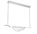 LIB & CO, SAVONA 1 LIGHT LINEAR LED CHANDELIER, CHANDELIER LIGHT