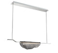 LIB & CO, SAVONA 1 LIGHT LINEAR LED CHANDELIER, CHANDELIER LIGHT
