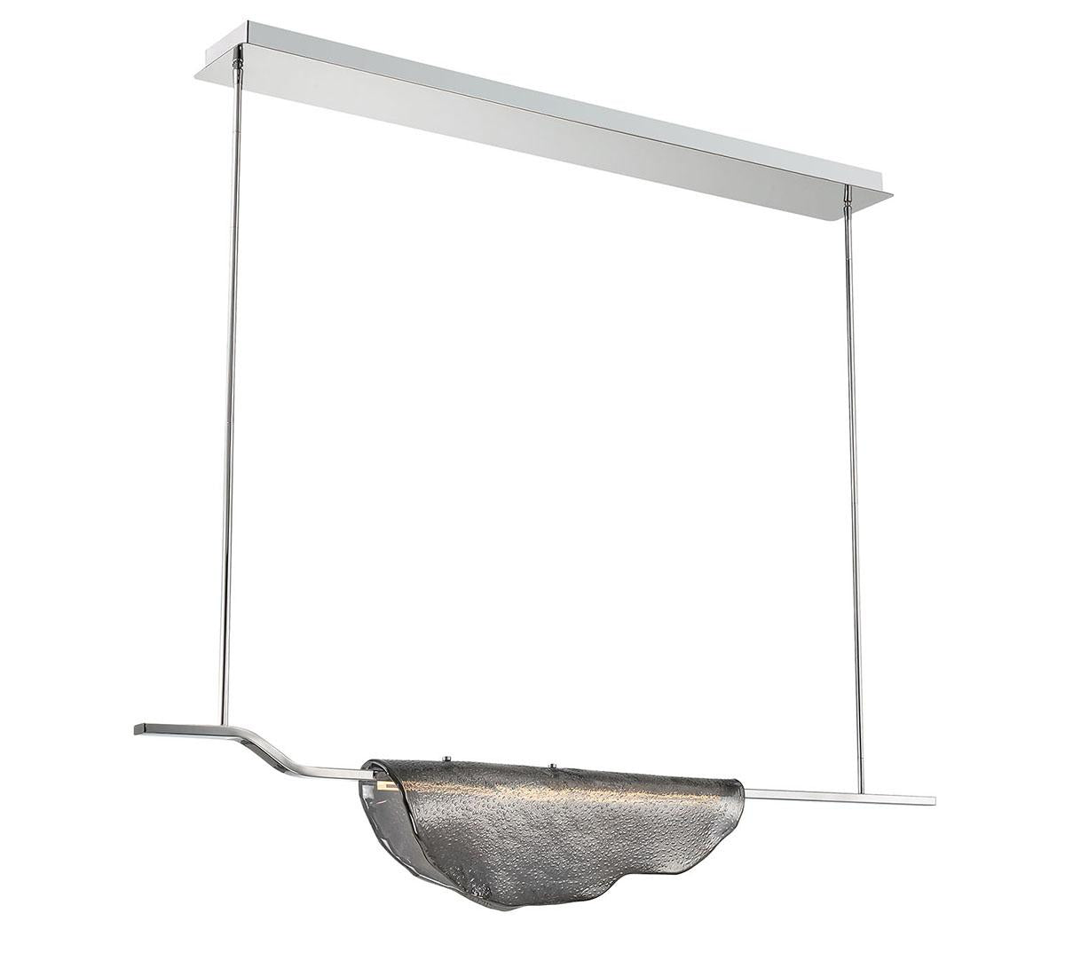LIB & CO, SAVONA 1 LIGHT LINEAR LED CHANDELIER, CHANDELIER LIGHT