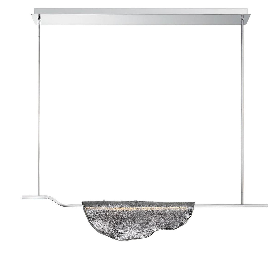 LIB & CO, SAVONA 1 LIGHT LINEAR LED CHANDELIER, CHANDELIER LIGHT