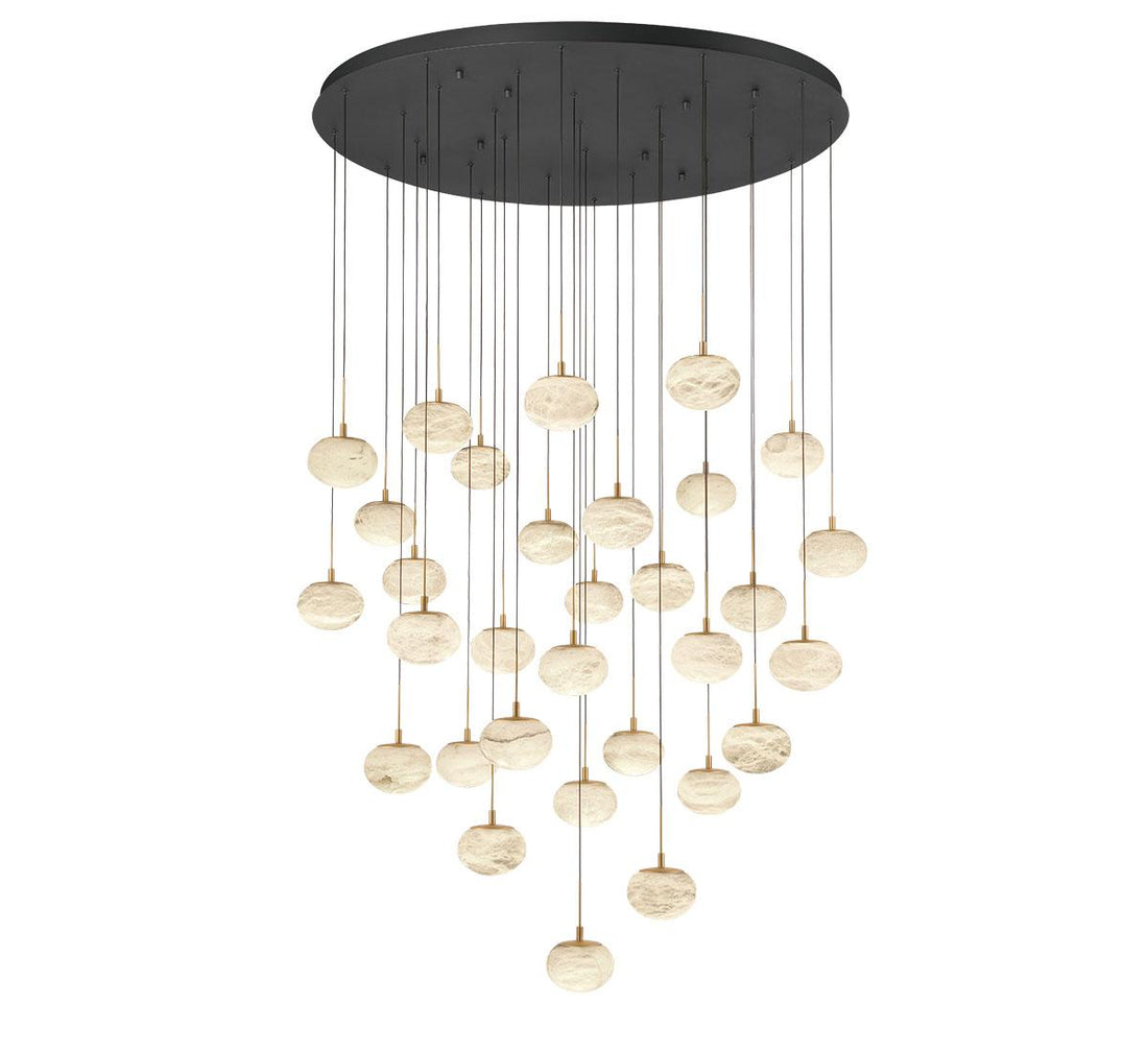 LIB & CO, CALCOLO 31 LIGHT LED GRAND CHANDELIER, CHANDELIER LIGHT
