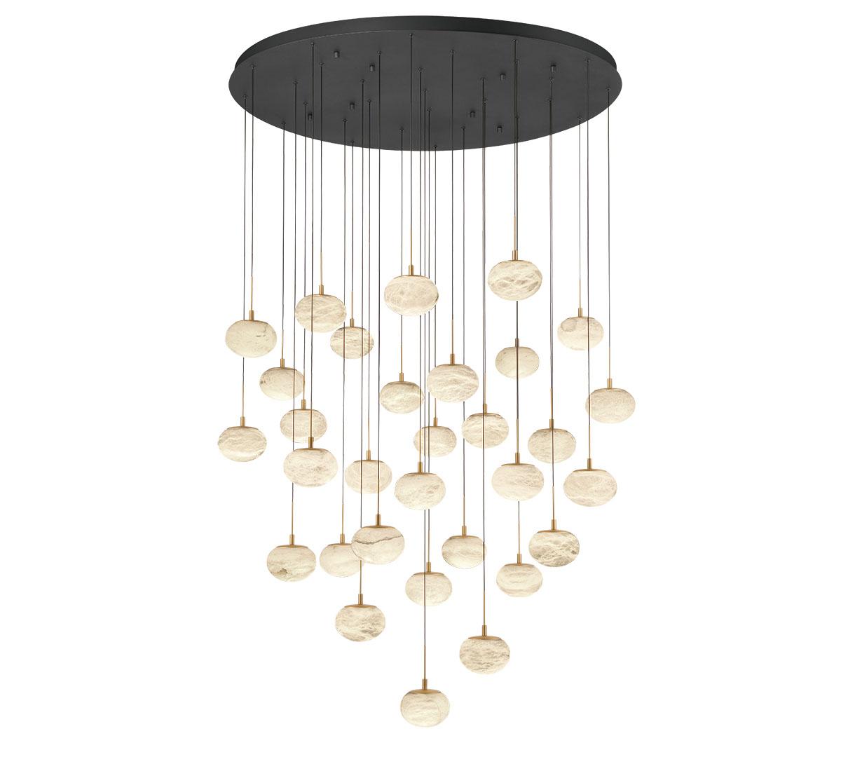 LIB & CO, CALCOLO 31 LIGHT LED GRAND CHANDELIER, CHANDELIER LIGHT
