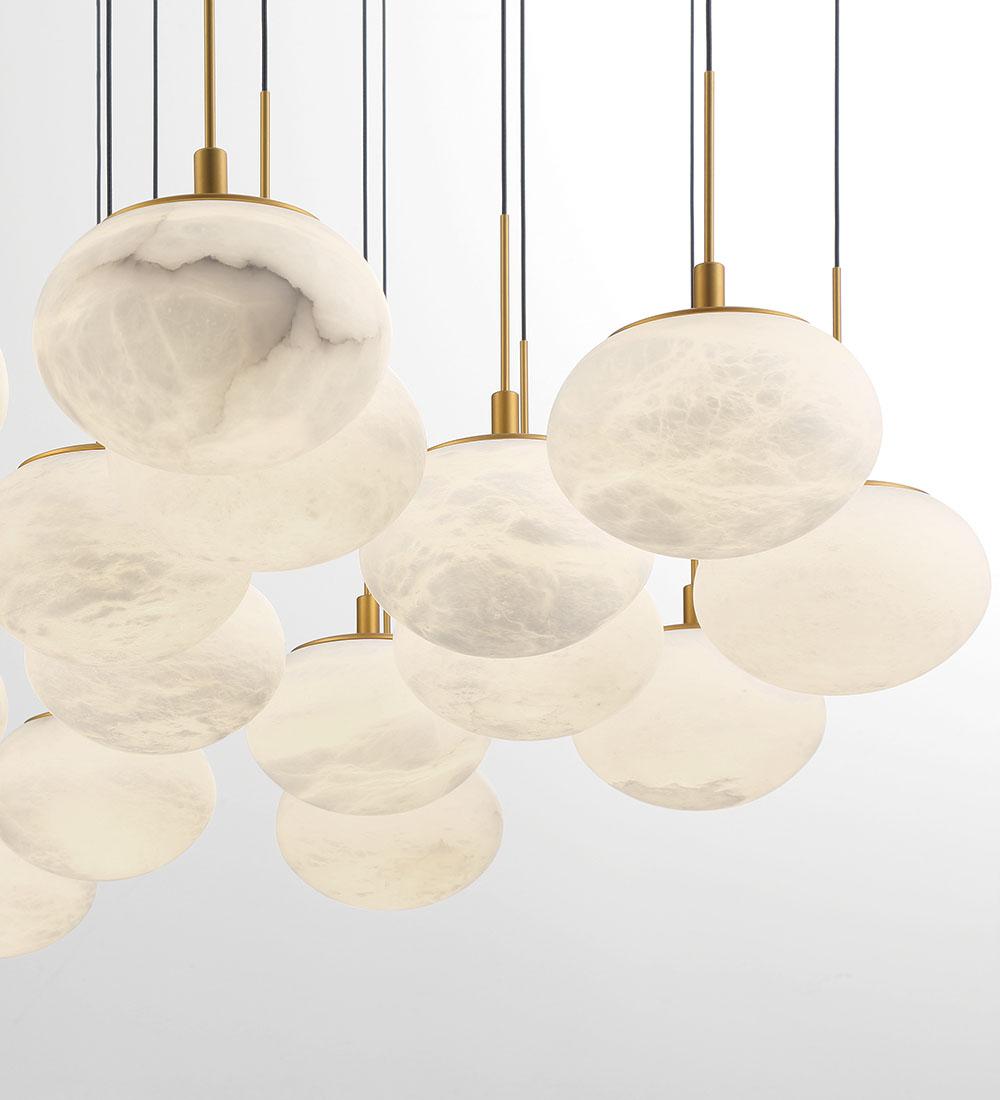 LIB & CO, CALCOLO 31 LIGHT LED GRAND CHANDELIER, CHANDELIER LIGHT