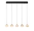 LIB & CO, CALCOLO 5 LIGHT LINEAR LED CHANDELIER, CHANDELIER LIGHT