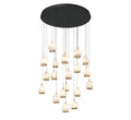 LIB & CO, LUCIDATA 19 LIGHT ROUND LED CHANDELIER, CHANDELIER LIGHT