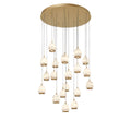 LIB & CO, LUCIDATA 19 LIGHT ROUND LED CHANDELIER, CHANDELIER LIGHT