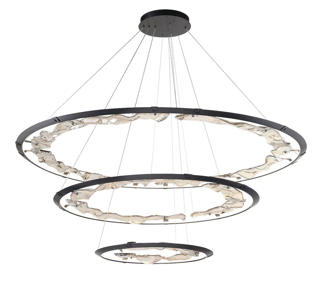 LIB & CO, NETTUNO 3 TIER LED CHANDELIER, CHANDELIER LIGHT