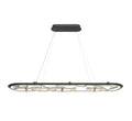 LIB & CO, NETTUNO PAINTED BRUSHED GREY, CHANDELIER LIGHT