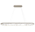 LIB & CO, NETTUNO PAINTED BRUSHED CHAMPAGNE, CHANDELIER LIGHT