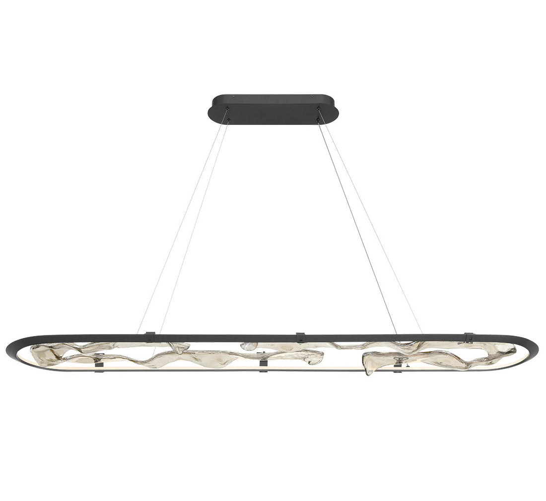 LIB & CO, NETTUNO PAINTED BRUSHED GREY, CHANDELIER LIGHT