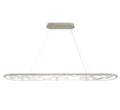 LIB & CO, NETTUNO PAINTED BRUSHED CHAMPAGNE, CHANDELIER LIGHT