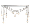 LIB & CO, BELLISSIMA 15 LIGHT LINEAR CHANDELIER, CHANDELIER LIGHT