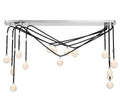 LIB & CO, BELLISSIMA 15 LIGHT LINEAR CHANDELIER, CHANDELIER LIGHT