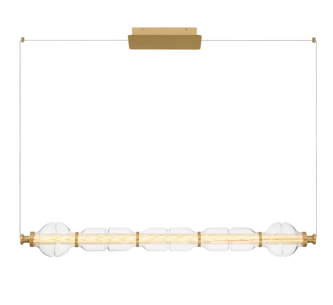 LIB & CO, MILAZZO MEDIUM LINEAR CHANDELIER, CHANDELIER LIGHT