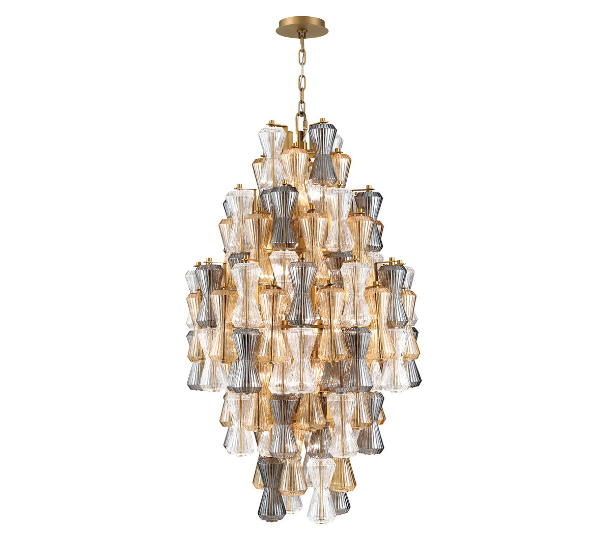 LIB & CO, VENETO 20 LIGHT CHANDELIER, CHANDELIER LIGHT