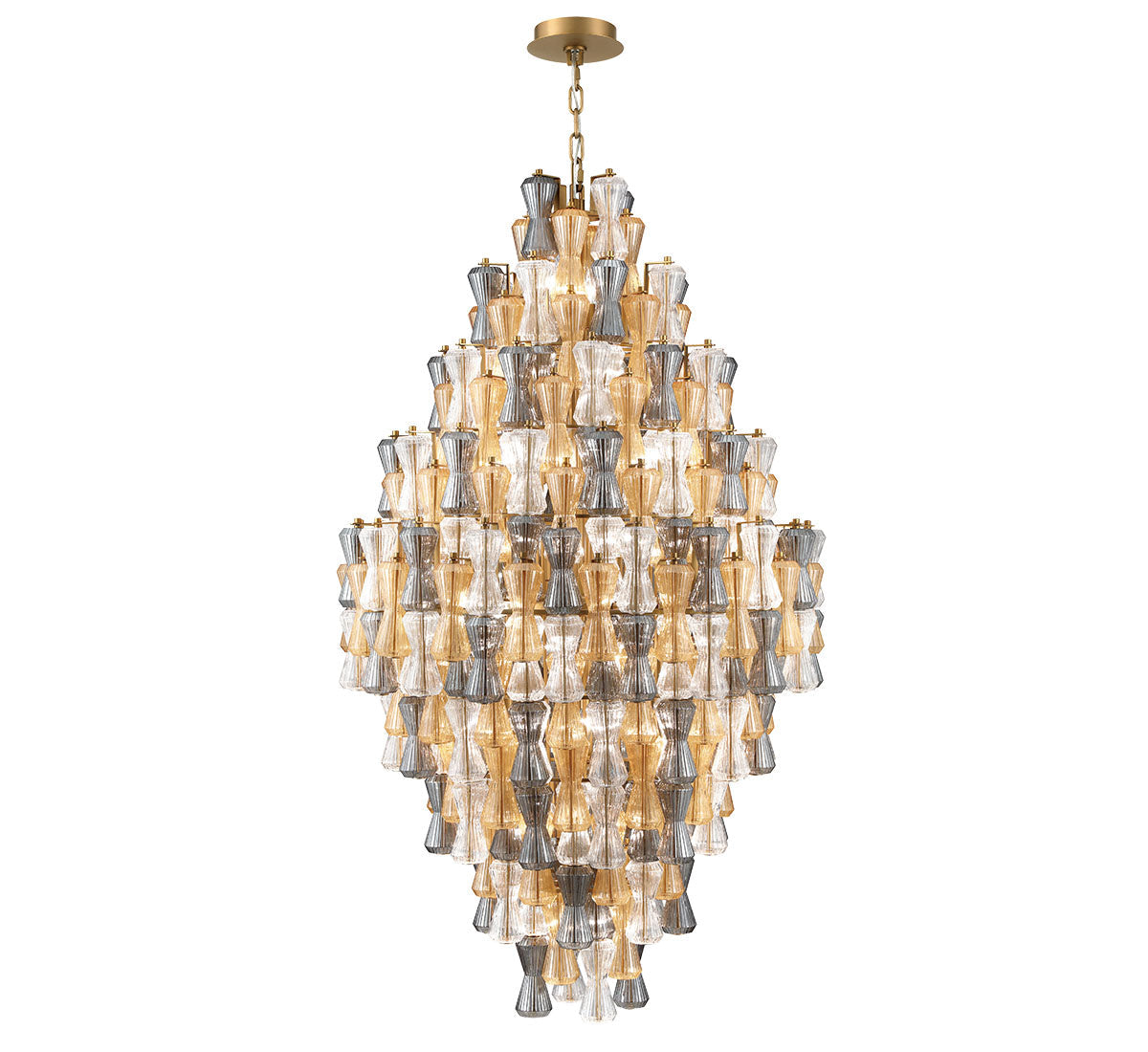 LIB & CO, VENETO 52 LIGHT GRAND CHANDELIER, CHANDELIER LIGHT