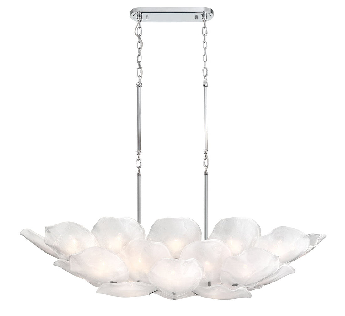 LIB & CO, CORATO 26 LIGHT ISLAND CHANDELIER, CHANDELIER LIGHT