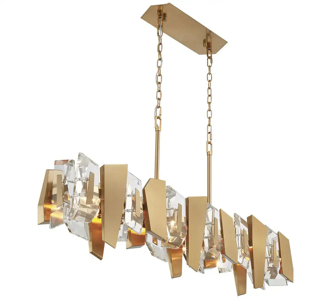 LIB & CO, CASTELLANA LINEAR CHANDELIER, CHANDELIER LIGHT