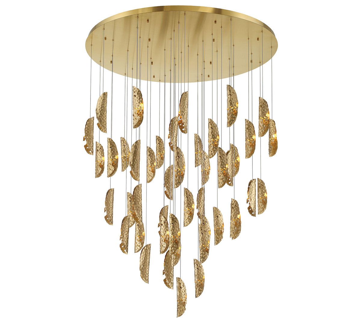 LIB & CO, SORRENTO 45 LIGHT LED GRAND CHANDELIER, CHANDELIER LIGHT